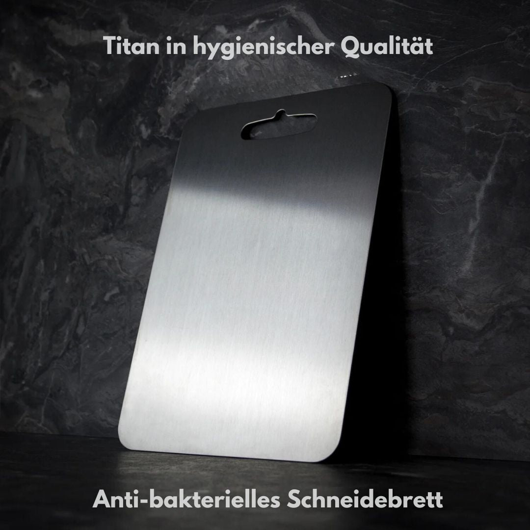TitanX – Professionelt skærebræt i 100 % rent titan af fødevarekvalitet