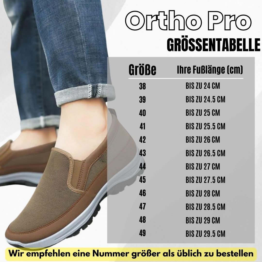 Ortho Pro – Ergonomiske komfortsko – tilbud: 1+1 gratis
