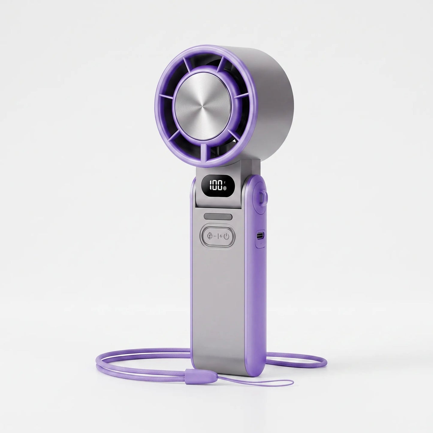 Zephra - Kompakt Foldbar Håndholdt Ventilator