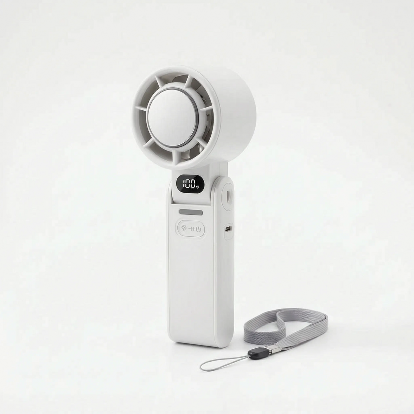 Zephra - Kompakt Foldbar Håndholdt Ventilator