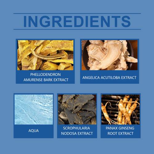 Urte beroligende creme med ginseng
