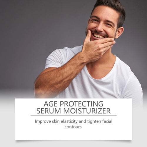 Opstrammende serum til mænd med peptider og retinol