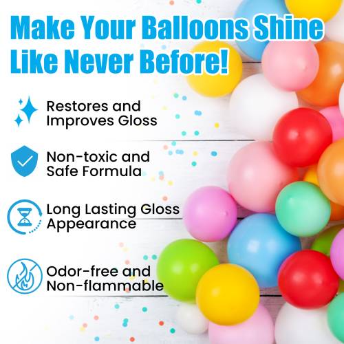 Aerosol ballon-glansspray