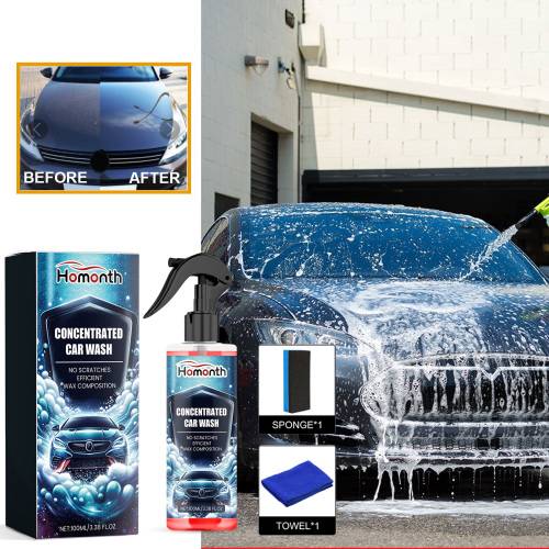 Koncentreret bilshampoo