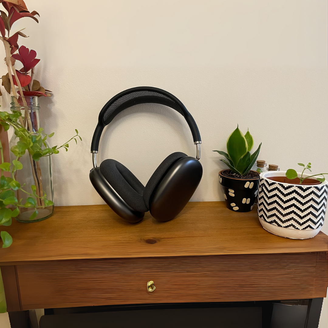 Trådløse Bluetooth-høretelefoner med HiFi-lyd og støjreduktion