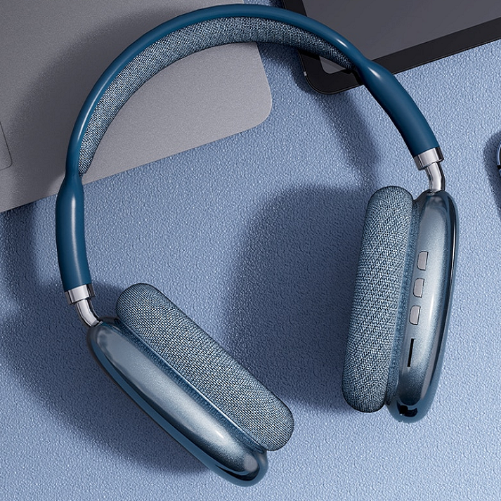 Trådløse Bluetooth-høretelefoner med HiFi-lyd og støjreduktion