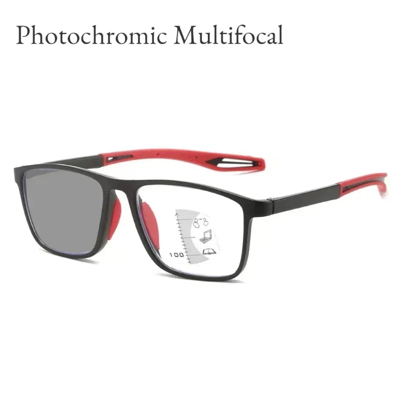  Fototropisk Læsebrille + Beskyttelsesbrille
