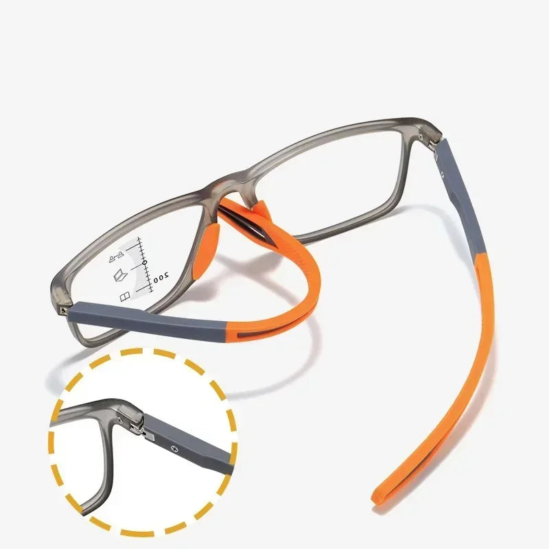  Fototropisk Læsebrille + Beskyttelsesbrille