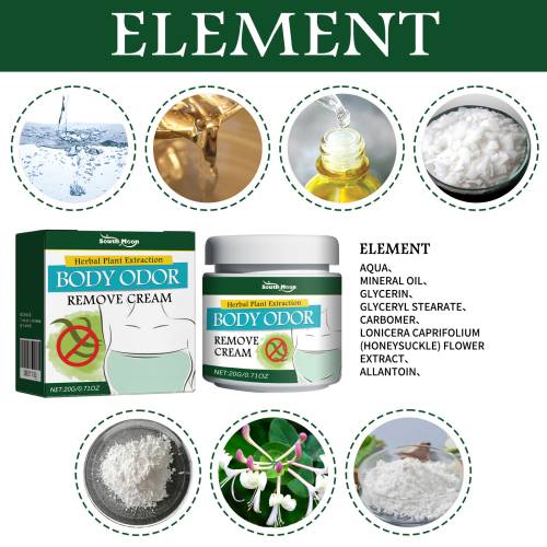 Deodorantcreme til armhuler, mild