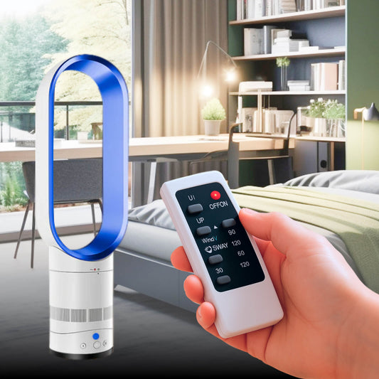 Bladfri Ventilator – Stille Køling til Hele Rummet
