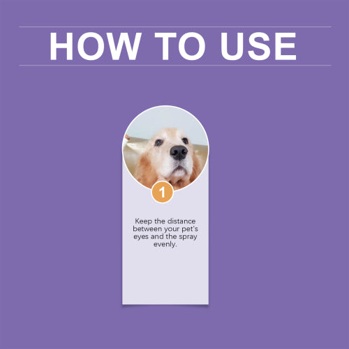 Kæledyrs-øjenplejespray