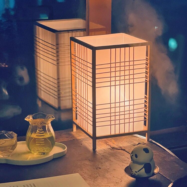 Blidt lys i japansk stil