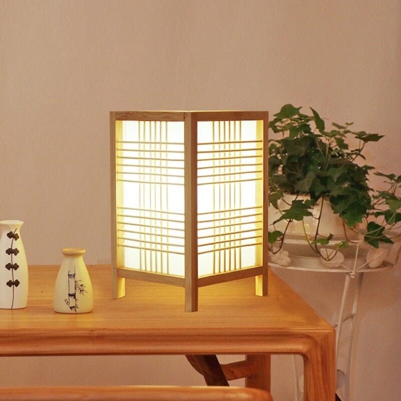 Blidt lys i japansk stil