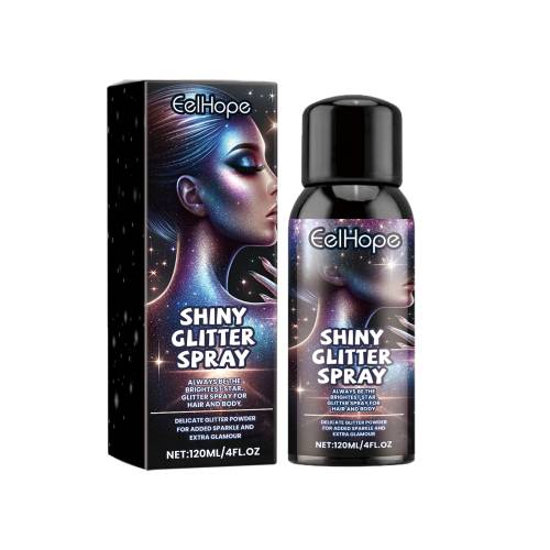 Hår- og krops-glitterspray