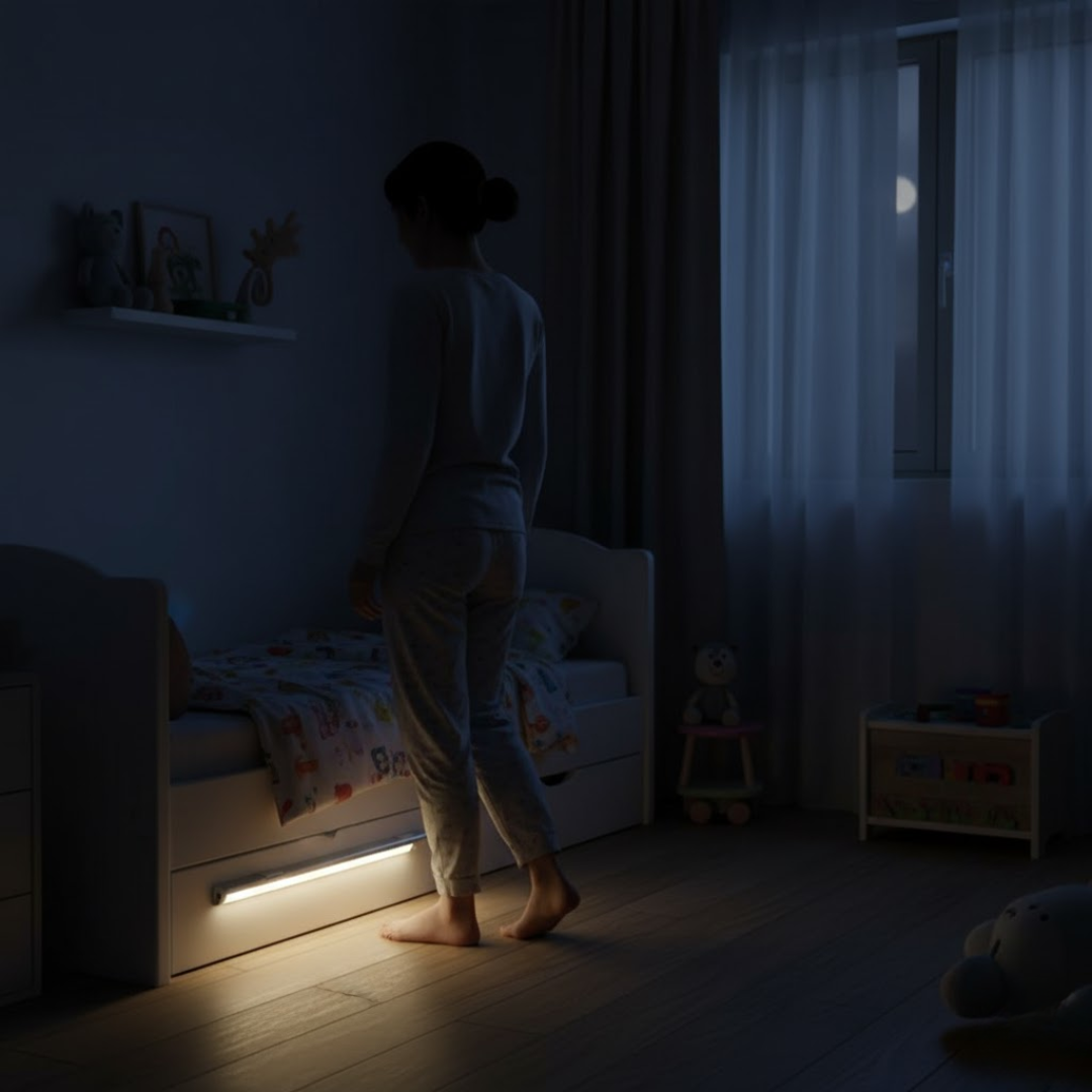 Trådløs sensorlampe – Smart belysning til hjemmet