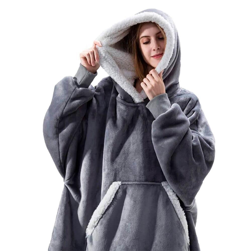 Luksuriøs Vintervarme Hoodie Dækken