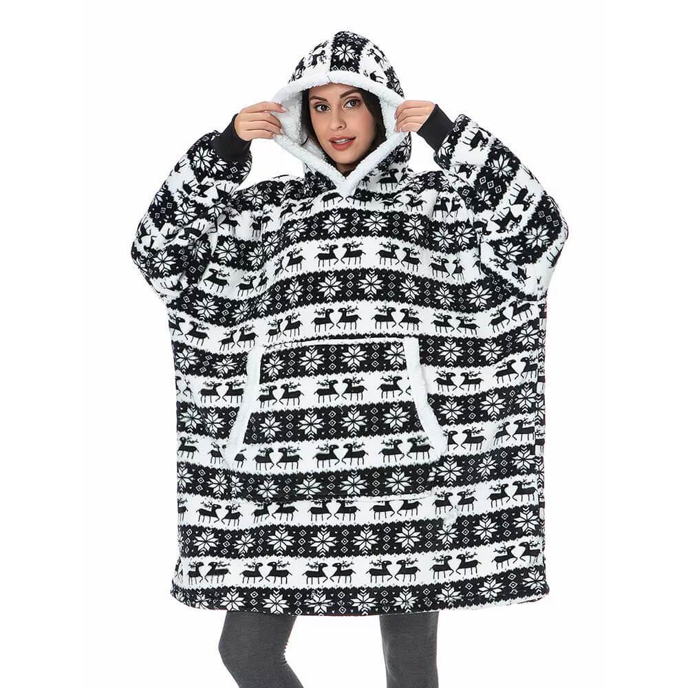 Luksuriøs Vintervarme Hoodie Dækken