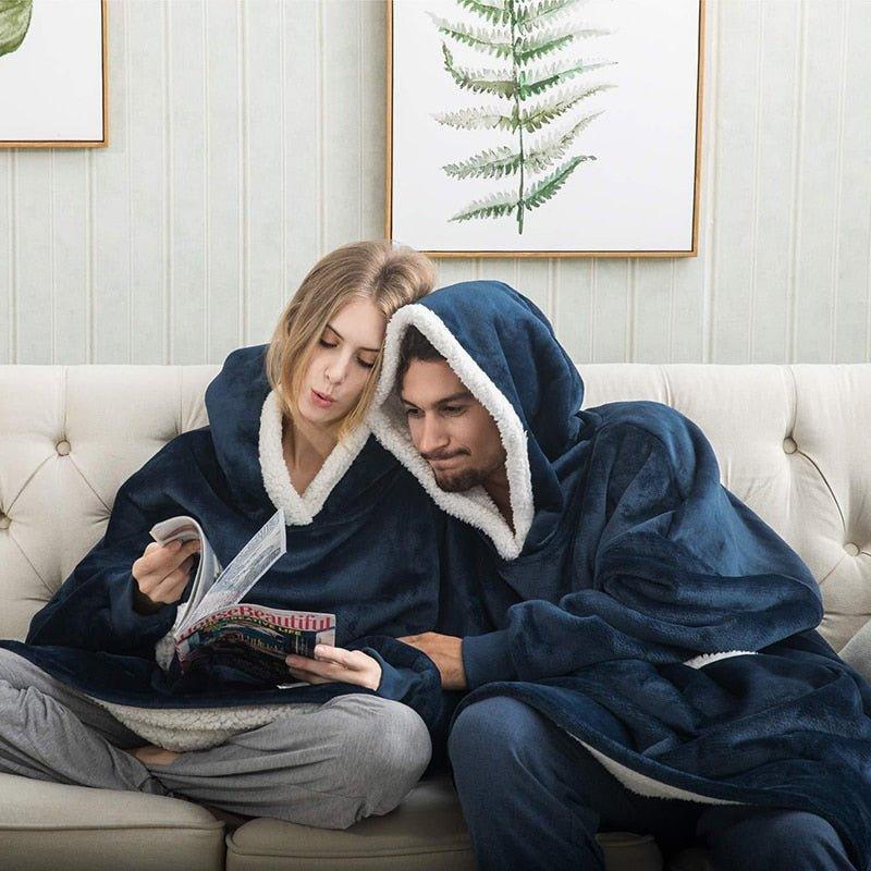 Luksuriøs Vintervarme Hoodie Dækken