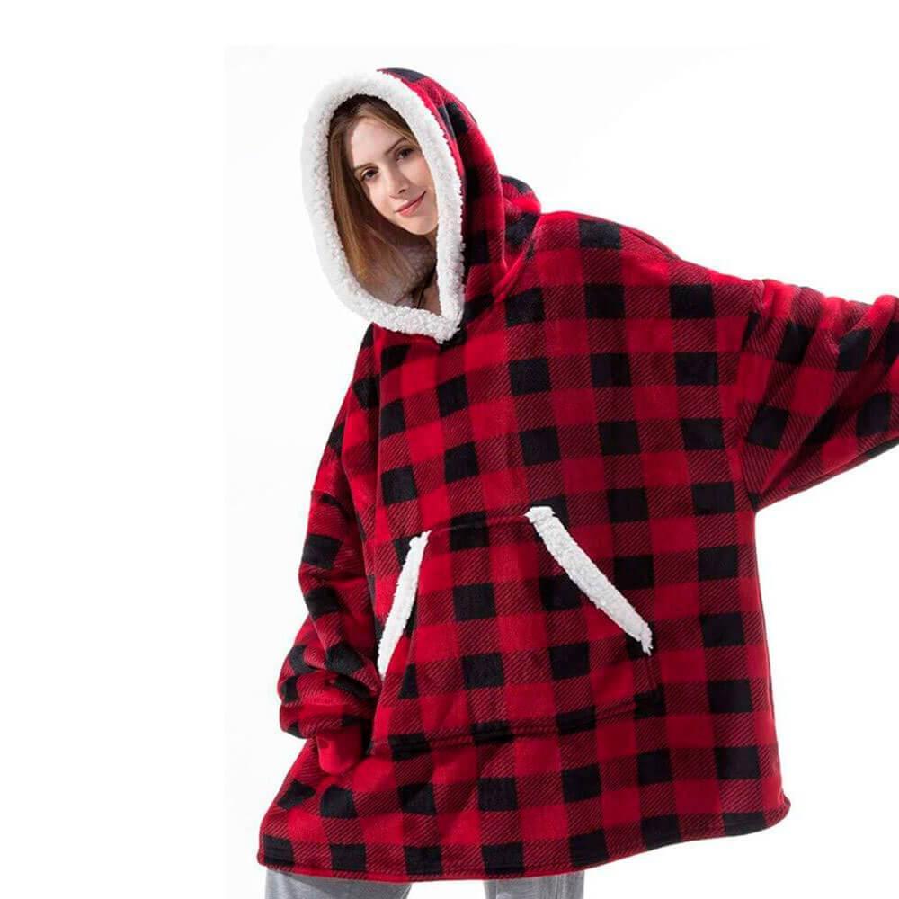 Luksuriøs Vintervarme Hoodie Dækken