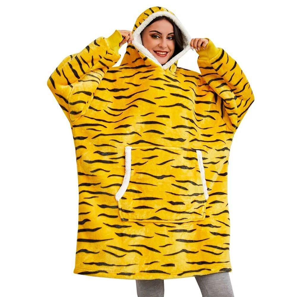 Luksuriøs Vintervarme Hoodie Dækken