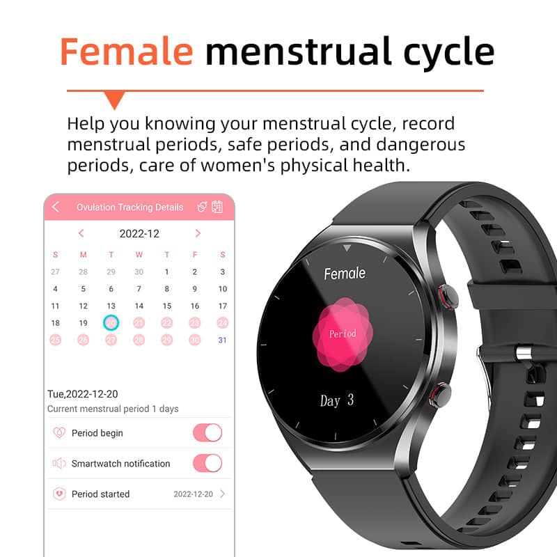 Smartwatch til hjerte, åndedræt & temperatur