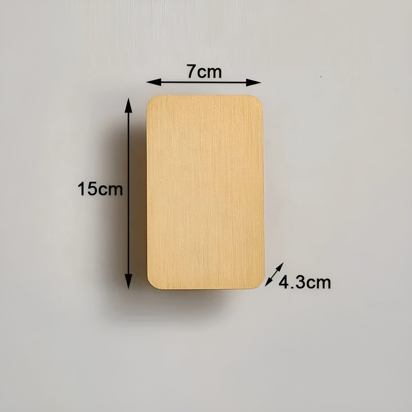 Elegant LED-væglampe med dobbel oplysning og stilrent design