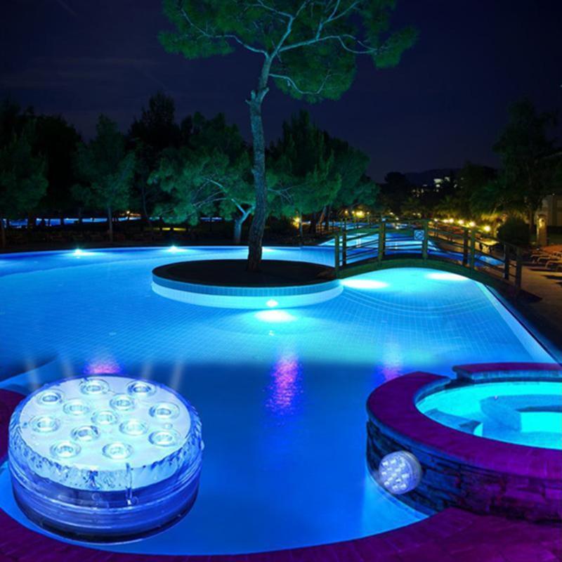 Undervands LED-lys – Fjernbetjent Lysshow