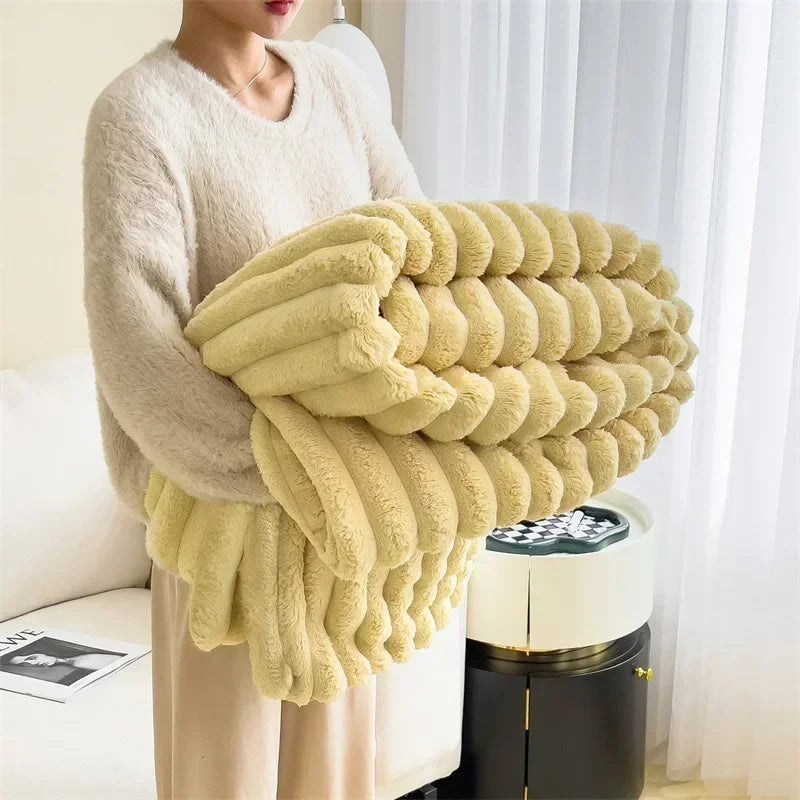 Lækre Fleece-Tæppe