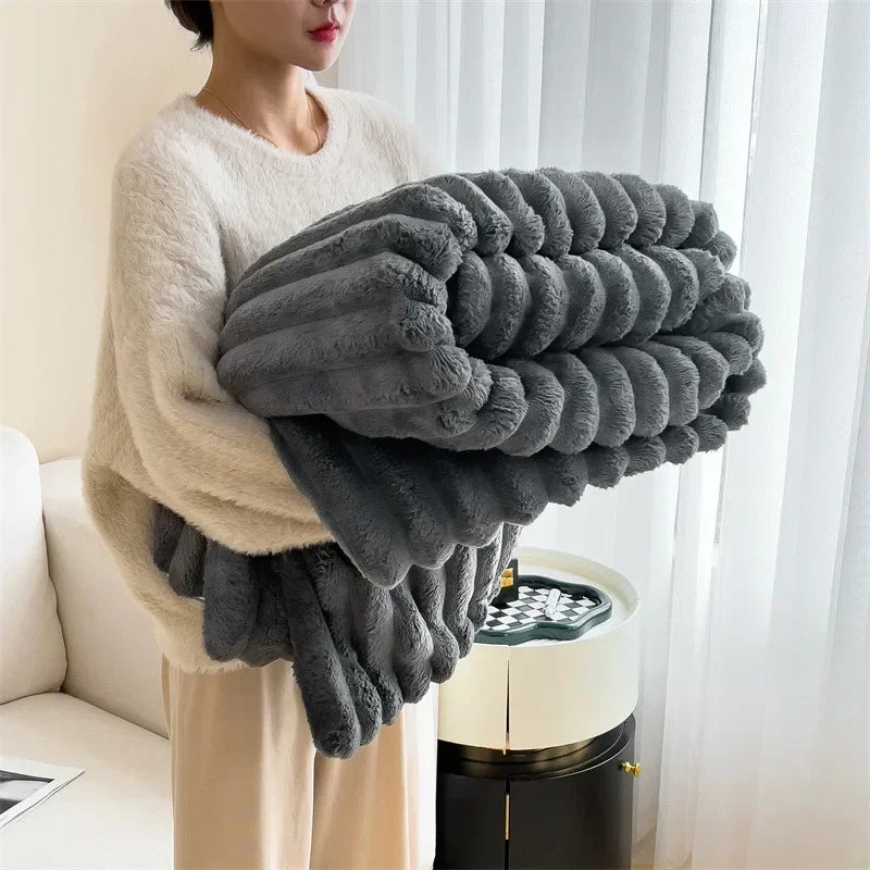 Lækre Fleece-Tæppe