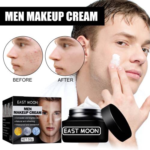 Tonet concealer-creme til mænd