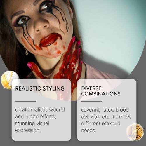 Halloween makeup-palettesæt