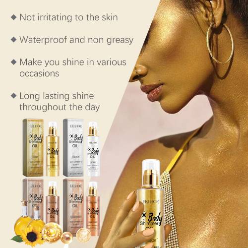 Glitter body highlighter-olie