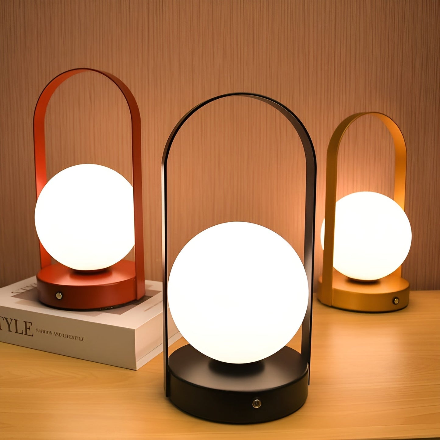 Bordlampe – Trådløs og Fleksibel Belysning