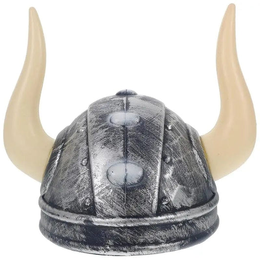Vikingehjelm i dekorativt design
