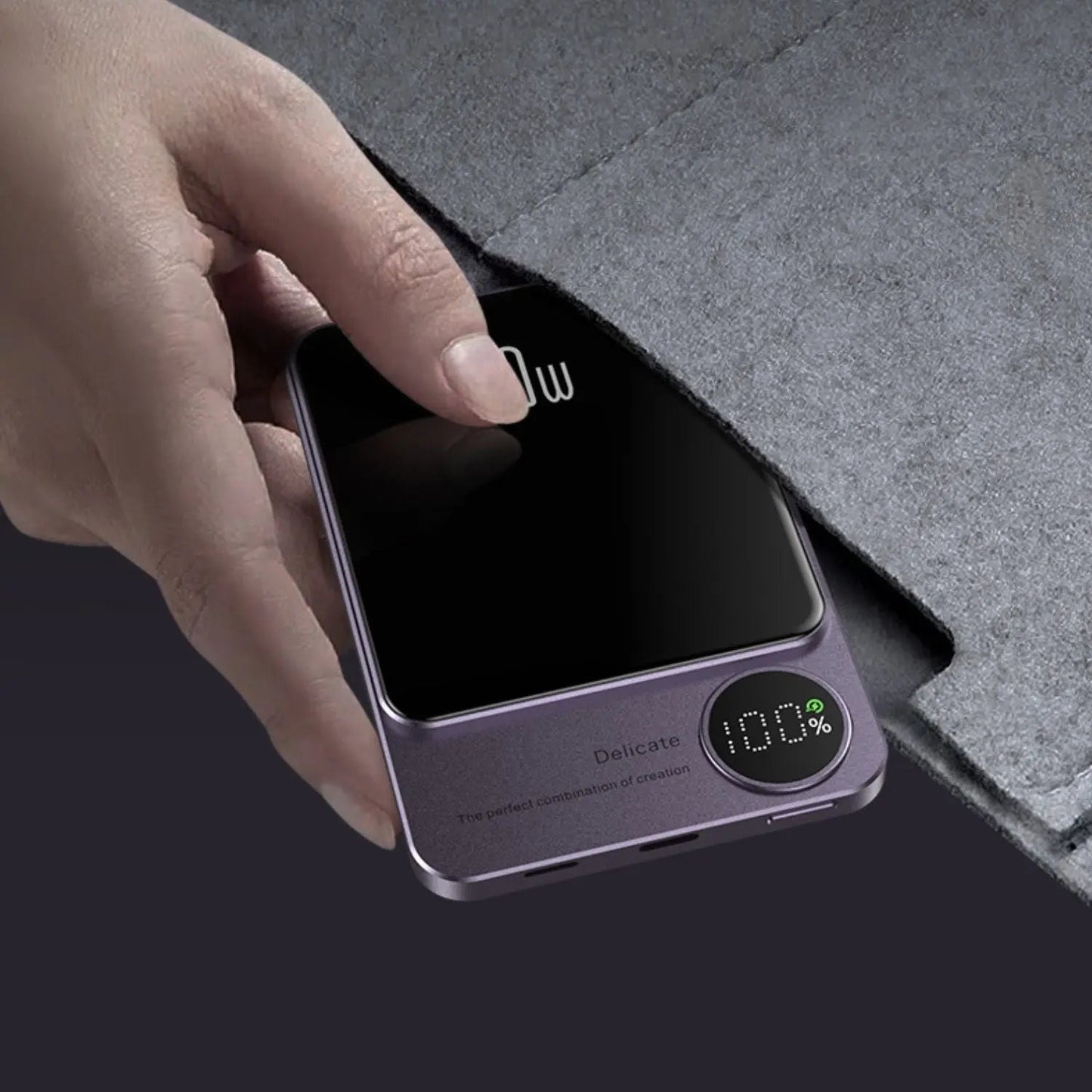 Magnetisk Powerbank – Hurtig og Sikker Opladning på Farten