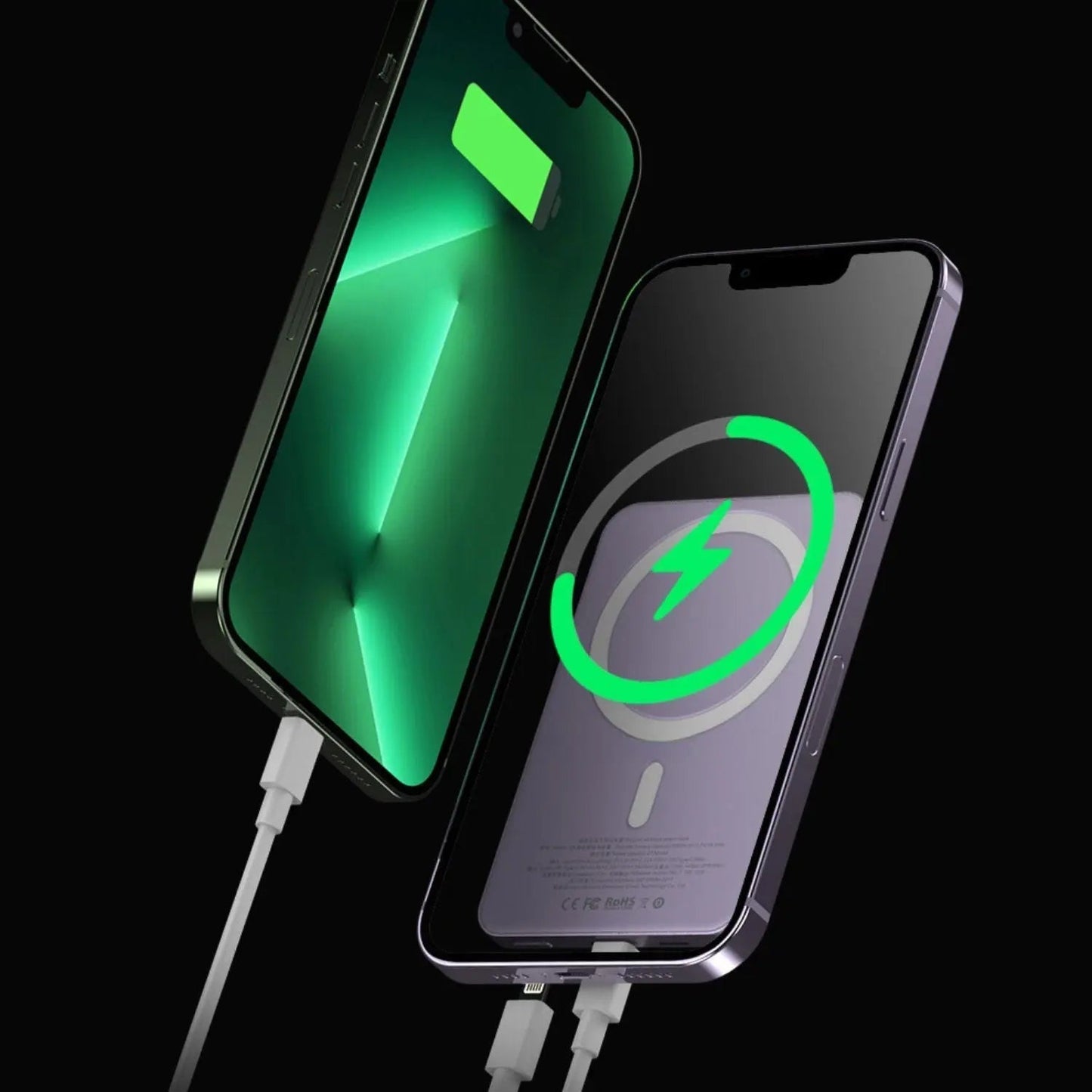 Magnetisk Powerbank – Hurtig og Sikker Opladning på Farten