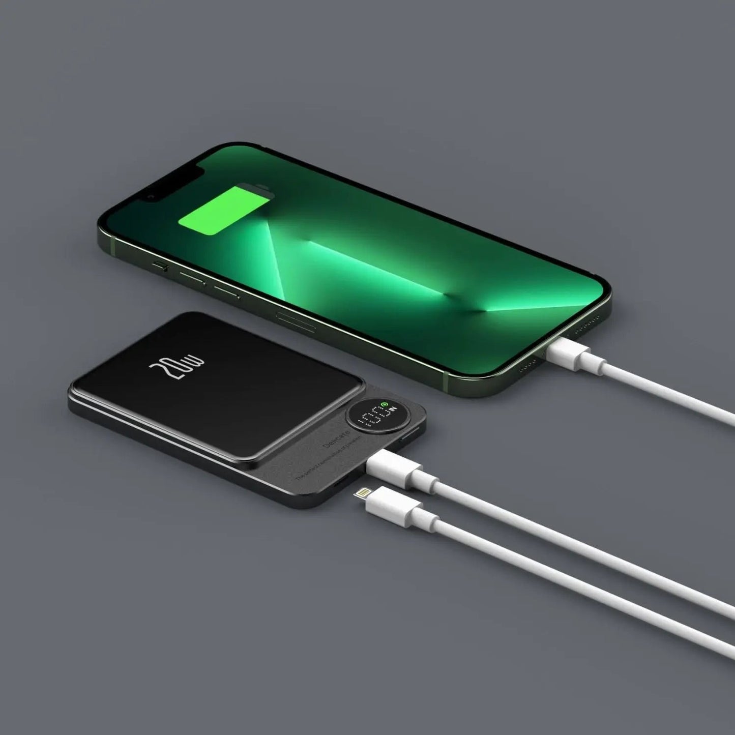 Magnetisk Powerbank – Hurtig og Sikker Opladning på Farten
