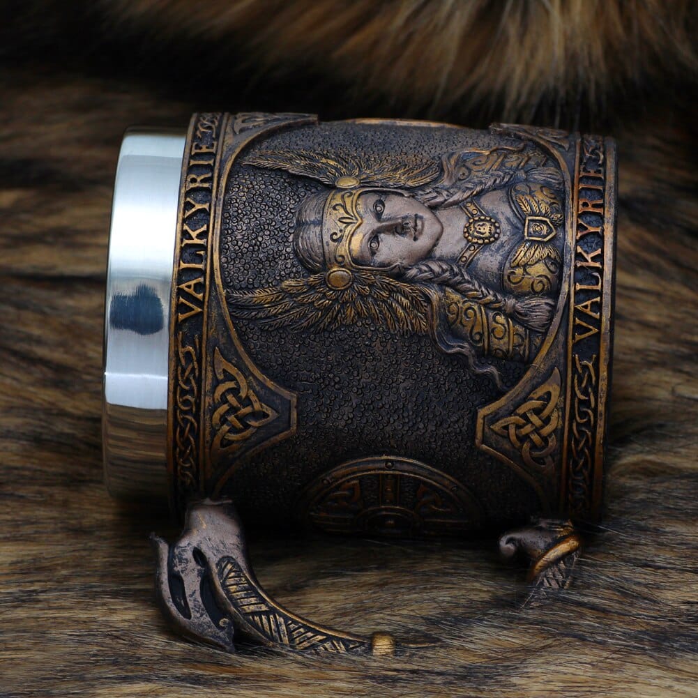 Vikingekrus med valkyrie-inspireret design
