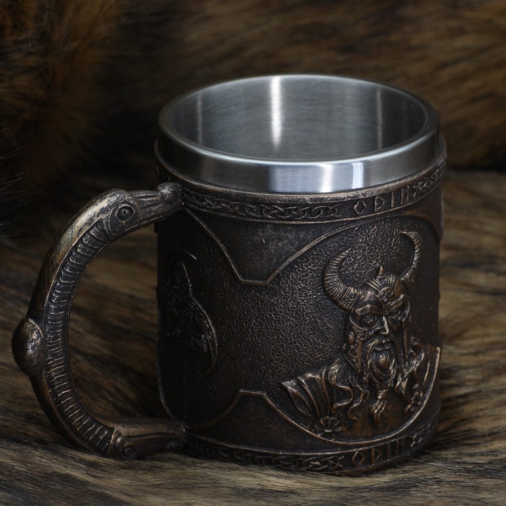 Vikingekrus med nordisk vogter-tema