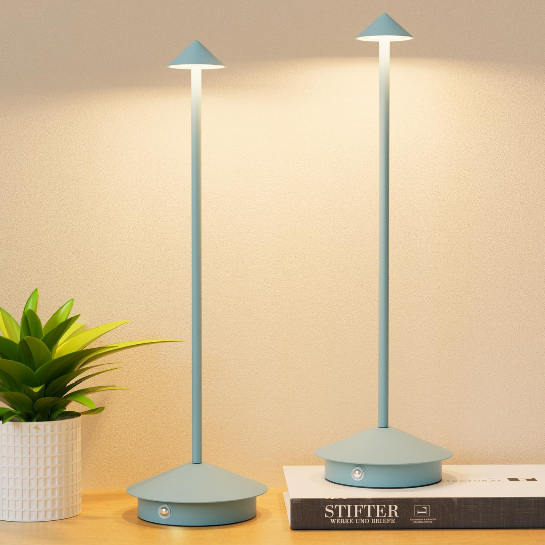 Trådløs Bordlampe Dæmpbart Lys & Vandtæt Design