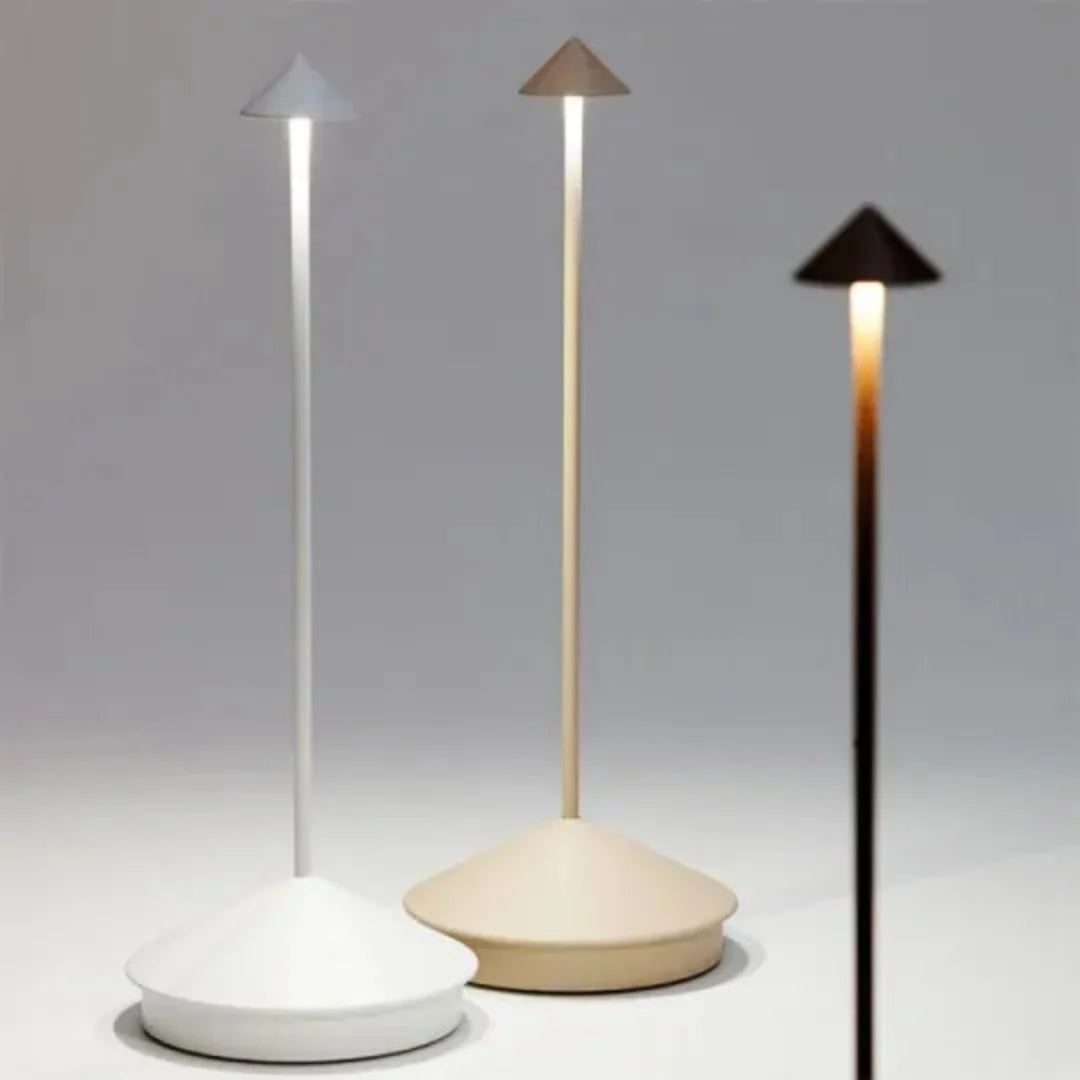 Trådløs Bordlampe Dæmpbart Lys & Vandtæt Design
