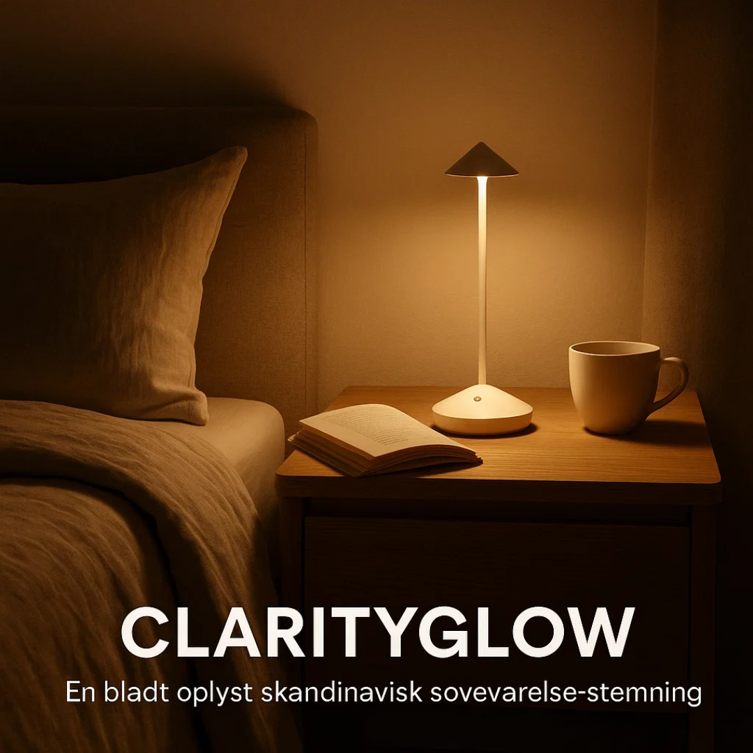 Trådløs Bordlampe Dæmpbart Lys & Vandtæt Design