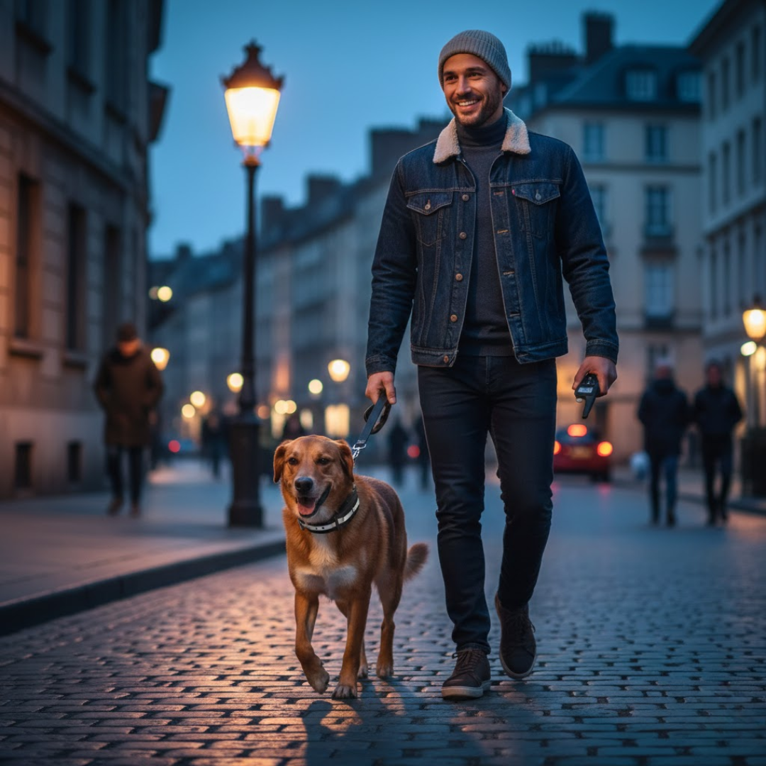 Hundetræningshalsbånd – Lang Rækkevidde & Sikker Adfærd