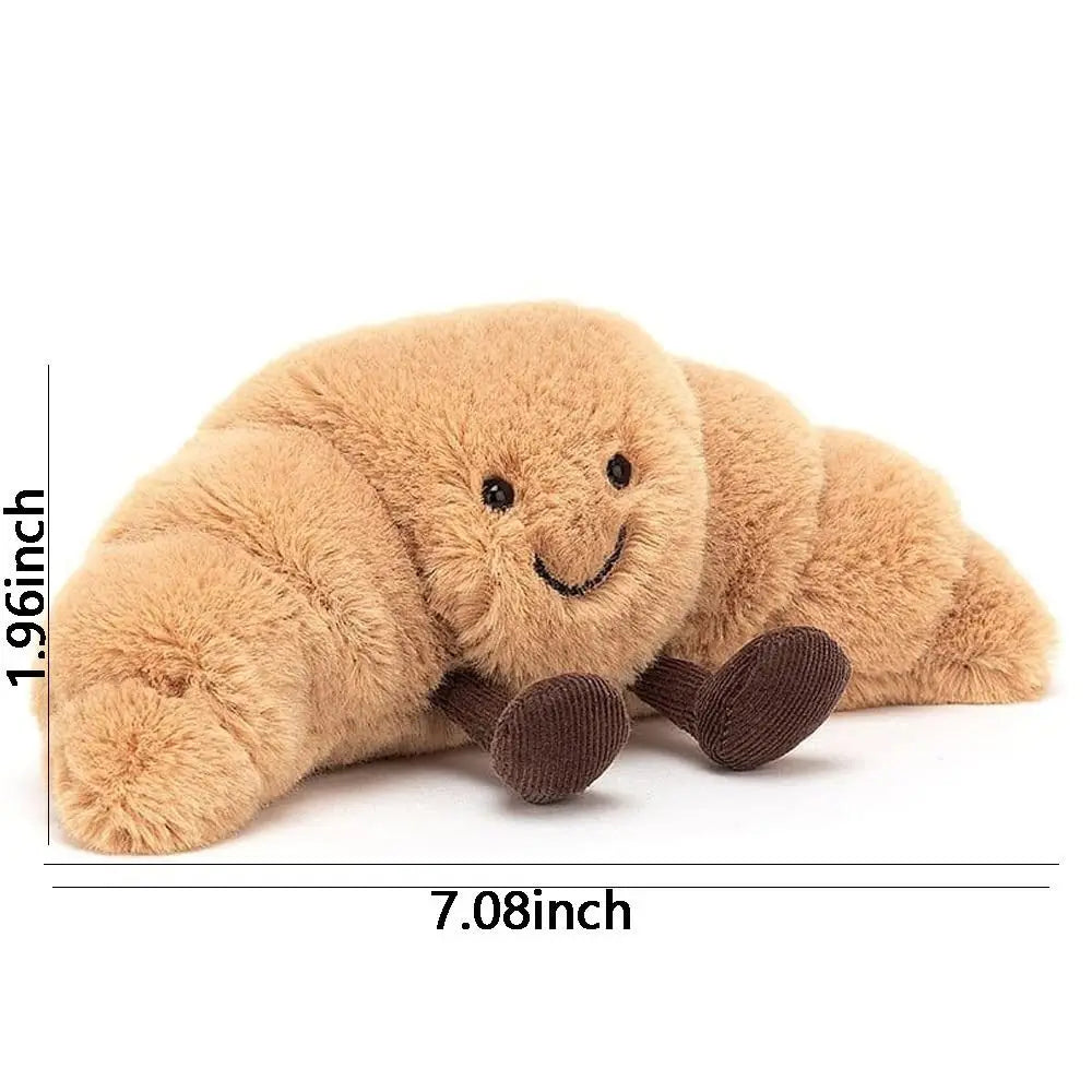 Croissnuggle - Blød Krammebamse I Croissantform