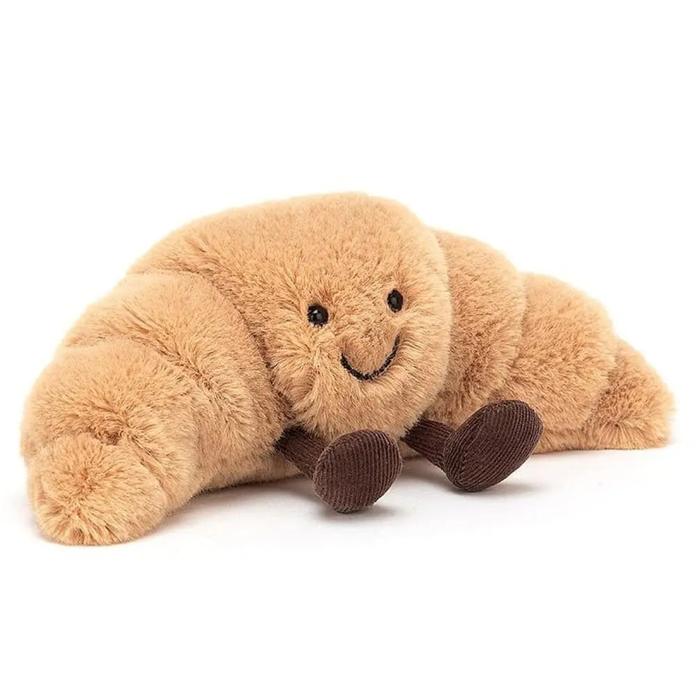 Croissnuggle - Blød Krammebamse I Croissantform
