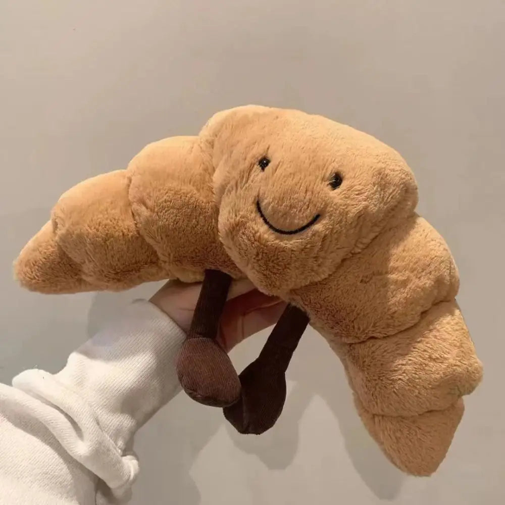 Croissnuggle - Blød Krammebamse I Croissantform