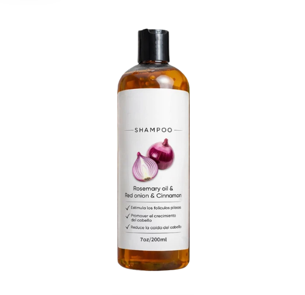 Rosmarin og løg hovedbundsshampoo