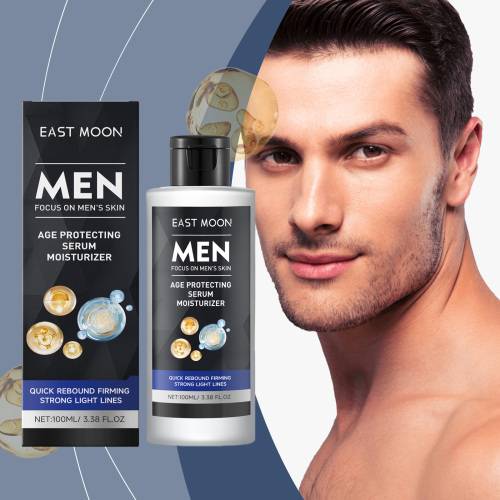 Opstrammende serum til mænd med peptider og retinol