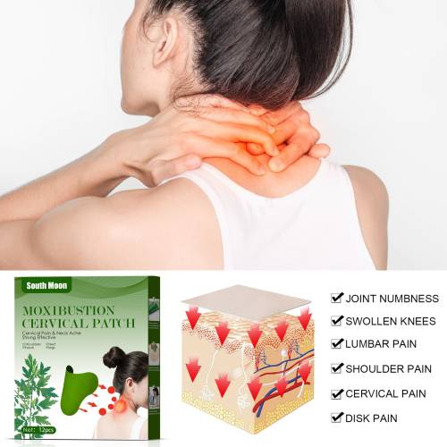 Malurt nakke-varmeplaster