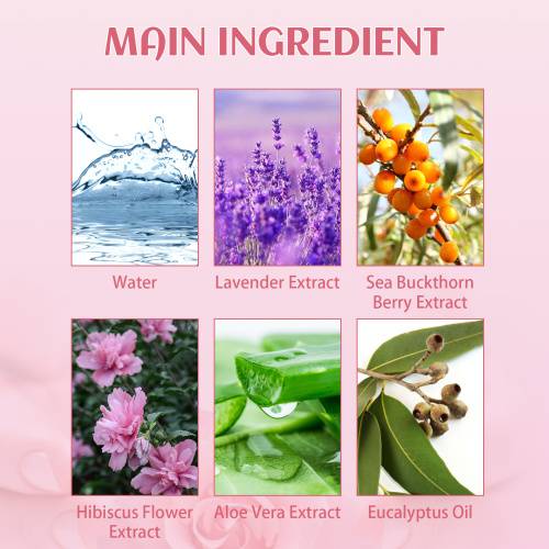 Hibiscus aloe spray til kvinder